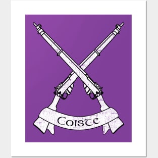 Irish Defence Forces Infantry Corps Flag Posters and Art